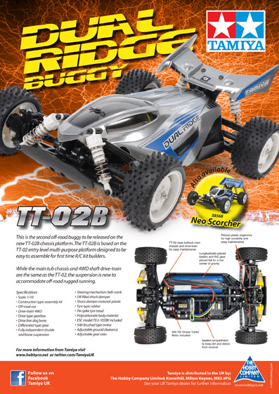 Full page advert for The Hobby Co