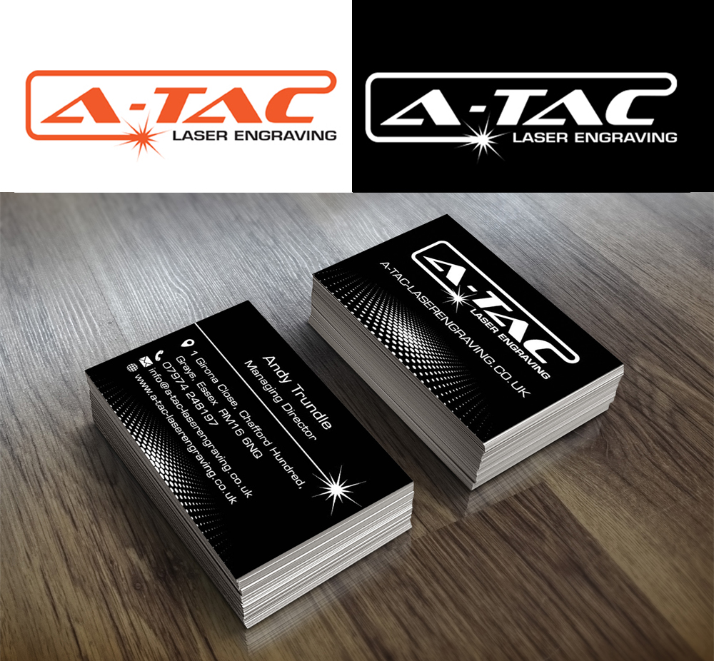 Logo design for A-Tac Laser Engraving