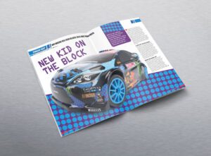 Editorial design for RC Racer Magazine