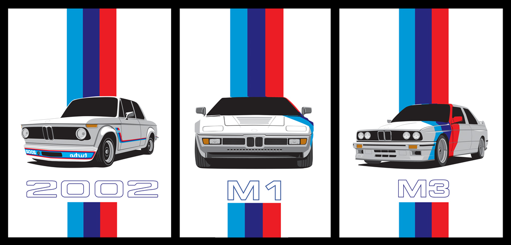 BMW illustrations